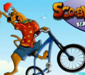 Hra Scooby Beach BMX